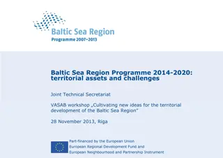 Territorial Development in the Baltic Sea Region Programme 2014-2020