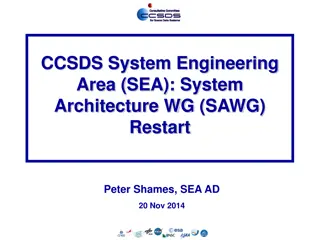 CCSDS System Architecture WG Restart Summary