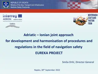 Adriatic-Ionian Maritime Safety Development Project by Republic of Croatia Ministry