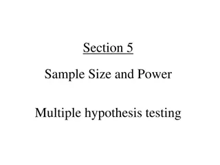 Sample Size, Power, and Hypothesis Testing in Statistics