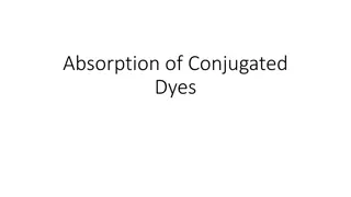 Analysis of Absorption Properties of Conjugated Dyes