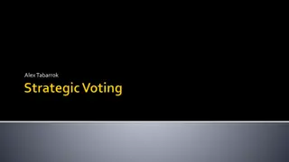 Strategic Voting in Political Elections: An Analysis of Sincere vs. Strategic Voting