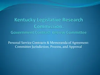 Government Contract Review Committee: Jurisdiction & Approval Process