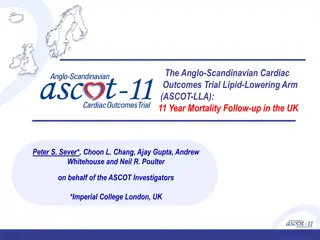 ASCOT-LLA Trial: 11-Year Follow-up on Atorvastatin Effects