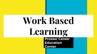 Work-Based Learning at Prosser Career Education Center