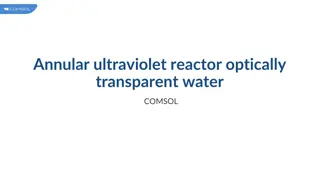 Ultraviolet Water Reactor Fluence Rate Calculation Model