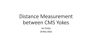 Distance Measurement Using IR Sensors for CMS Yokes - Analysis and Calibration