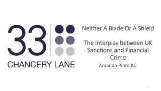 UK Sanctions and Financial Crime: Interplay, Types, Enforcement, and Offences