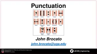 Mastering Punctuation Rules in English Writing