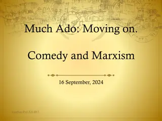 Comedy and Marxism in Much Ado About Nothing