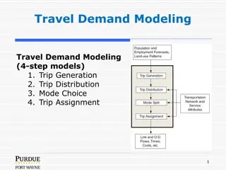 Understanding Travel Demand Modeling: A Comprehensive Overview