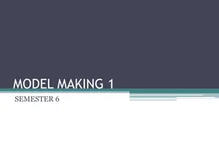 Exploring Model Making in Interior Design Education