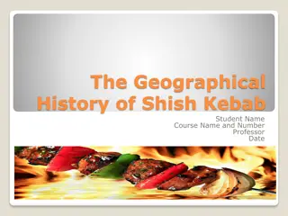 The Geographical History of Shish Kebab: Tracing Its Cultural Landscape