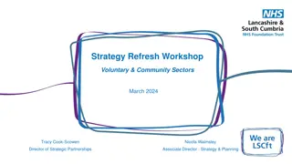 LSCFT Strategy Refresh Workshop Overview