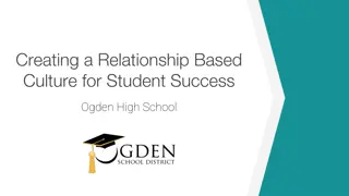 Fostering Student Success: Building a Relationship-Based Culture at Ogden High School