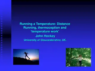 The Phenomenology of Temperature Awareness in Distance Running