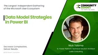 Mastering Power BI Strategies for Effective Data Modeling at Dynamic Communities 2022