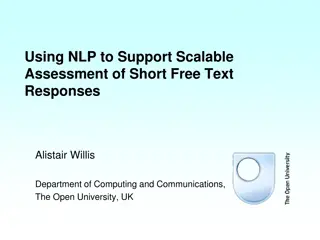 Enhancing E-Assessment with Natural Language Processing