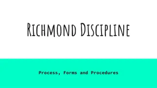 Richmond School Discipline Process and Procedures