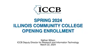 Spring 2024 Illinois Community College Enrollment Trends