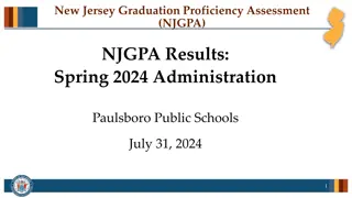 NJGPA Overview: Graduation Readiness Assessment in New Jersey