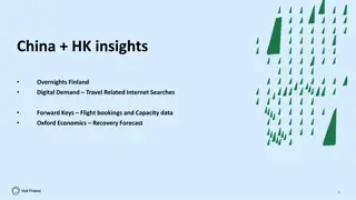 Insights on China and Hong Kong Travel Trends: Recovery Forecast and Destination Comparison