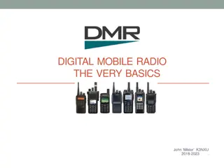 Understanding Digital Mobile Radio (DMR) Basics