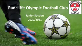 Radcliffe Olympic Football Club Junior Section 2020/2021