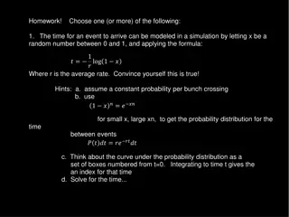 Understanding Time Modeling in Event Simulation