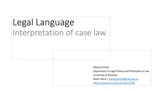 Understanding Binding Precedent in Legal Interpretation