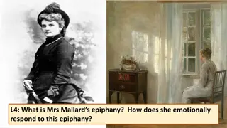 Understanding Mrs. Mallard's Epiphany in 