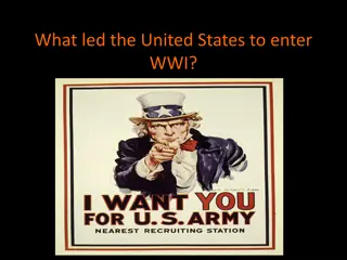 Why the United States Entered World War I