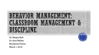 Understanding Behavior Management in Classroom Settings