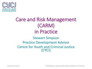 Practical Guide to Care and Risk Management (CARM) in Youth Justice