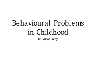 Understanding Childhood Behavioral Problems in Primary Care