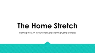 Naming the UAA Institutional Core Learning Competencies