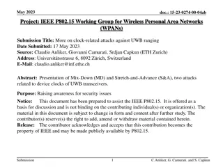 Clock-Related Attacks on UWB Ranging: More Insights