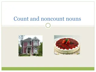 Understanding Count and Noncount Nouns in English