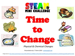 Exploring Physical and Chemical Changes in Science Education