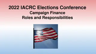 Guide to Campaign Finance Rules in Idaho Elections 2022