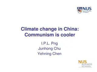 Evaluating the Impact of Communism on Climate Change in China