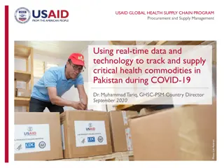 Utilizing Technology for Efficient Health Supply Chain Management in Pakistan During COVID-19