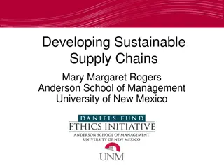 Sustainability in Supply Chain Management: Key Considerations and Benefits