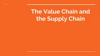 The Value Chain and Supply Chain Dynamics