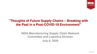 Rethinking Supply Chains Post-COVID-19: Finding Balance and Building Resilience