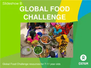 Exploring Global Food Chains for 7-11 Year Olds