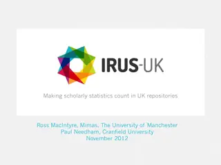 Enhancing Scholarly Statistics in UK Repositories