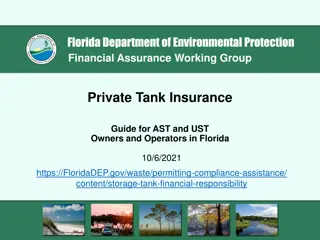 Guide to Storage Tank Financial Responsibility for Owners and Operators in Florida