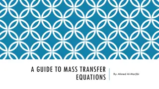 Guide to Mass Transfer in Chemical Engineering: Equations and Contactor Types