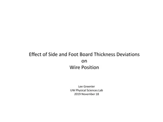 Impact of Board Thickness Deviations on Wire Displacement